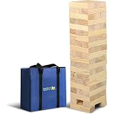 Big Game Hunters Jumbo Hi-Tower In A Bag, Stack From 0.6 Meters to 1.5 Meters - Solid Pine Tower Game