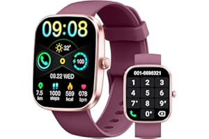 SOUDORV Smart Watch, 2025 HD 1.91" Smartwatch for Men Women with Answer/Make Calls, Heart Rate/Sleep/SpO2 Monitor, 112+ Sports Step Counter, IP68 Waterproof Activity Fitness Trackers for Android iOS Phone