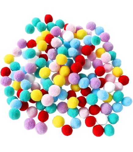 Boule Pompon 8 10 15 20 25 30Mm Adaptée Au Bricolage Artisanat Décor De