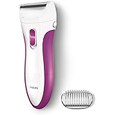 Philips Ladyshave Wet & Dry HP6341/00 tıraş makinesi, elektrikli, kablosuz kadın tıraş makinesi, koltuk altı, bacak ve bikini
