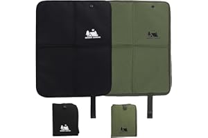 ‎FLUOREHOSO fluorehoso Sitzkissen Outdoor Faltbar, 2 Stück Sitzunterlage Outdoor Sitzmatte Thermo Unterwegs Wasserdicht Isoliertes zum Mitnehmen Kinder und Erwachsene, Wander Stadion Garten Camping