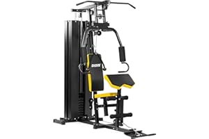 Dione HG3 - Fitnessstation - Multi-Gym - Krafstation - Mit 45 kg Gewichte - Erweiterbar auf 100 kg - Homegym