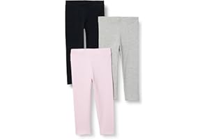 Amazon Essentials Leggings - colori fuori produzione Bambine e ragazze, Confezioni Multiple