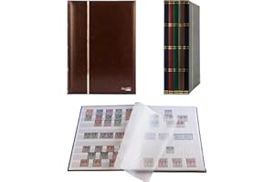 PROPHILA COLLECTION Prophila Clasificador de 16 Paginas, color marrón