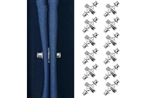 EASYKEENECOM 26 bottoni magnetici per tenda, chiusura magnetica, magneti per tende, antiruggine, bottoni magnetici durevoli, tenda da doccia, magnete impedisce che la luce fuoriesca dalle tende