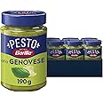 Barilla Pesto alla Genovese, Pesto Pasta Sauce with Italian Basil and Parmesan, Pack of 12 x 190 g