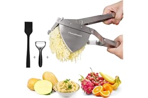 OHANABEACH Edelstahl kartoffelstampfer. Babynahrung Obst und Gemüse Kartoffelstampfer. Verdickter Stahl.kartoffelpresse edelstahl。kartoffelpüree。kartoffelstampfer edelstahl。kartoffelstampfer 。 kartoffelpresse