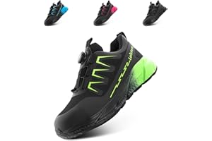 Loiston Scarpe Antinfortunistiche Donna Scarpe da Lavoro Donna Scarpe Sicurezza Antiscivolo Leggere EU36-42