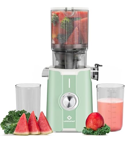 Extracteur De Jus à Froid - Goulotte 14 Cm, Moteur 250W, Rendement élevé, Facile à Nettoyer (2L, Gris Mat) - 6