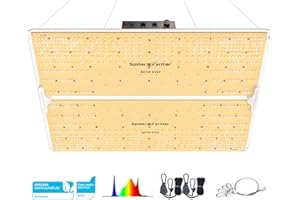 SPIDER FARMER SF4000 LED Grow Lamp avec Samsung LM301H EVO LEDs Dimmable Daisy Chain LED Plant Lamp LEDs Full Spectrum Grow Light pour Serre Hydroponique Plantes D'intérieur Fleur Végétale