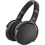 Sennheiser HD 450BT Wireless Headphones, with active noise cancellation, Black