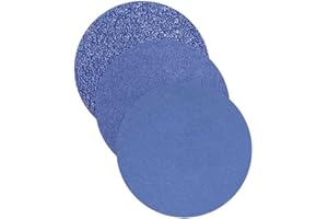 RETOL Dischi abrasivi velcrati, 150 mm, G40, p. levigabordi, corindone zirconio (50 Pz.)