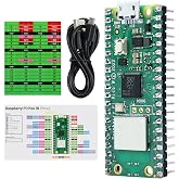 Freenove Raspberry Pi Pico W (Arduino IDE ile uyumlu) &Ouml;nceden Lehimli Başlık, Geliştirme Panosu, Python C Java Kodu, Ayrıntıl