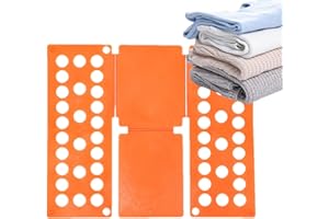 GENIKEER Folding Clothes Board - T Shirt Folder Clothes Folding Board - Fold Helper Fast Foldable Household Liner Sorter for Adults Children Dorm Travel