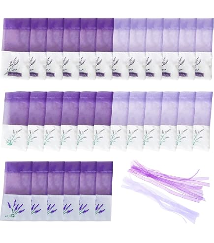 20 Sachets En Organza Vides - 12x9 Cm, Pour Lavande, Rangement Ou Cadeaux - Toile Aérée
