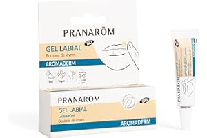 PRANARÔM - Gel Labial BIO - Boutons de Lèvres - Huiles Essentielles 100% pures et intégrales - 5 ml