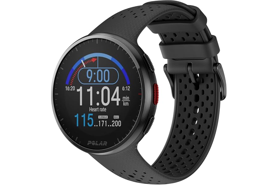Polar Pacer Pro - Sportwatch con GPS avanzato, monitoraggio della FC dal polso, smartwatch per uomini e donne, Running Watch, monitoraggio del sonno e activity tracker