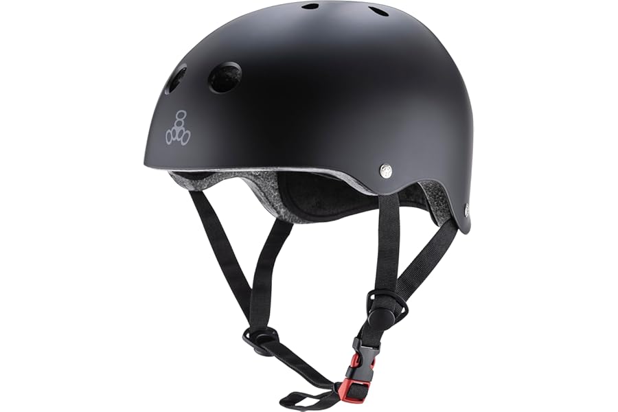 Triple 8 Brainsaver EPS Unisex Rubber Helmet