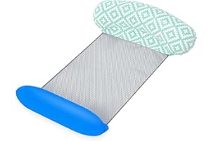 Bestway 4-in-1 Water Hammock, Luxury Inflatable Pool Hammock, Multi-purpose Pool Float