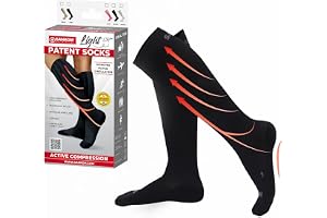 SANKOM Compression Socks for Women & Men - Swiss Designed Patented 4-Step Active Compression Technology - Reduce Swelling & Relief Pain - Perfect for Travel, Recovery & Daily Wear
