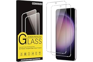 Coiwxmoi 2 sztuki szkła hartowanego do Samsung Galaxy S23 5G 6.1", HD Clear Ultra Clear, Ultra trwałe, twardość 9H, bez pęcherzyków, odporna na zarysowania folia ochronna do Samsung S23 5G