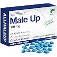 AllMaleUp Extra Strong Pills for Men - Natural Supplement for Enhanced Performance & Stamina - Fast-Acting Tablets - Food & Herbal Supplement - 10 Pills