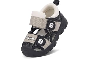 MASOCIO Baby Boys Girls Summer Shoes Infant Toddler Sandals Soft Sole Non-Slip Walking Shoes
