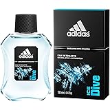 Adidas Ice Dive Eau de Toilette, Profumo Uomo Spray, 100 ml