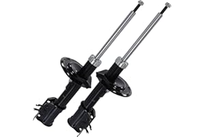 BESTPRICE ATEC GERMANY 1x Amortiguador de gas a presión delantero izquierdo puntal bitubo, compatible con FIAT PANDA (169_), PANDA panel van/hatchback (169_)