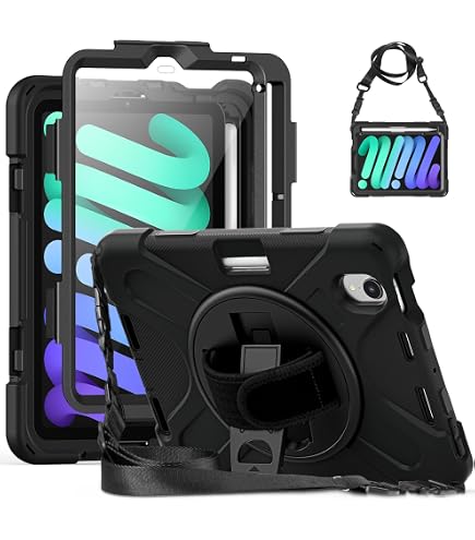 FONREST Custodia impermeabile per iPad Mini (A17 Pro)/Mini 6 8.3'' con supporto per matita, IP68 antiurto antipolvere neve completamente sigillata Cover, compatibile con Magic Keyboard A2933/A2995 FONREST Custodia impermeabile per iPad Mini (A17 Pro)/Mini 6 8.3'' con supporto per matita, IP68 antiurto antipolvere neve completamente sigillata Cover, compatibile con Magic Keyboard A2933/A2995