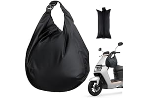 PORFOYO Borsa per casco da moto, 30 l, con chiusura a chiave, grande, impermeabile, con chiusura a combinazione, anti-furto, per la maggior parte dei caschi da moto