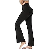 YUSHOW Flare Trousers Women Bootcut Yoga Pants High Waist Workout Bootleg Pants Flares Leggings
