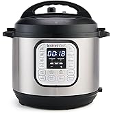 Instant Pot Duo 6QT(5.7L) 7-in-1 Electric Pressure Cooker, Multi Pot, SS304 Stainless Steel Inner Pot, Slow Cook, Rice Cooker