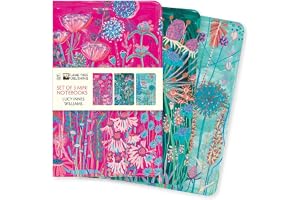 Lucy Innes Williams Set of 3 Mini Notebooks: Unser beliebten Mini-Notizbücher im 3er-Pack mit flexiblen, künstlerisch gestalteten Einbänden mit jeweils unterschiedlichen Motiven des Künstlers