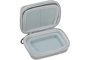 Jiusion Bolsa de Microscopio de Mano para Carson MicroBrite Plus (MM-300) BNISE LAKWAR BEBANG Marca Microscopio de Bolsillo Incluye un Mosquetón (Sólo Bolsa)