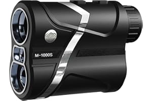 GLXY BOSEAN Golf Range Finder with Slope Function, Pin Lock Vibration and Scan Mode with 7x magnification, High definition transparent screen, 1200 Yards Rechargeable Range Finder Golf