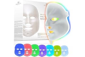 Masque de photon de rajeunissement de la peau par Project E Beauty | Routine de Soins du Visage Anti-âge | Raffermissement de la Peau | Calmer l'Inflammation et la Peau Sensible | Eclaircir la Peau