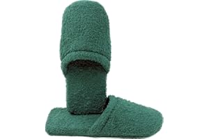 INGROSSO MERCERIE LCF LCF CIABATTE SPUGNA 100% COTONE - MADE IN ITALY (UOMO, VERDONE)