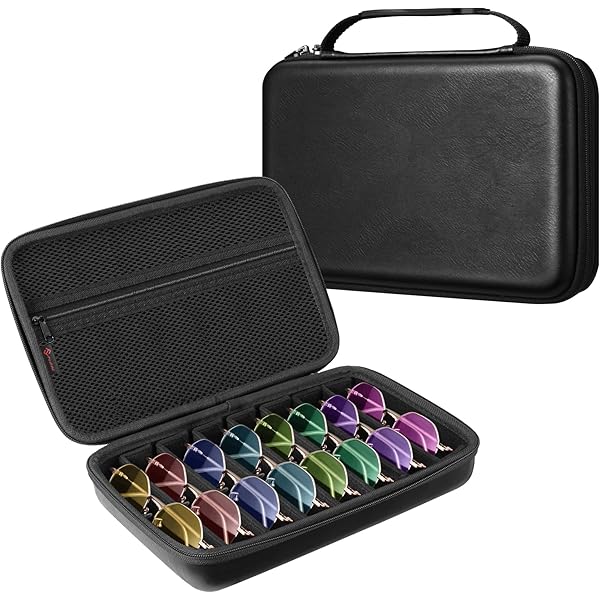 Lolalet Zonnebril Opbergdoos voor Vrouwen, Eyewear Eye Glass Organizer met Clear Top Deksel Display Houder Case, Beige, 4 Layers