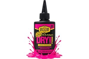 BLUB Dry Lube 120ml – Dry lube Bike Chain Oil with PTFE – Bike Chain lube for Road, MTB & Gravel – Bike Chain Lubricant – Up to 80 Uses