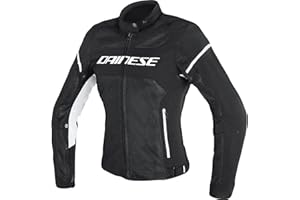 Dainese Damen Air Frame D1 Lady Tex Jacket Motorradjacke Sommer mit Abnehmbarem Windschutz-Futter (1er Pack)