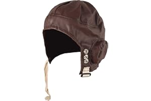 HENBRANDT Best Dressed Aviator Hat For Men And Women (Costume Accessory)