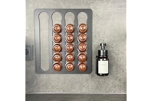 MOLEMO Nescafé Support mural pour capsules Nescafé Dolce Gusto - Autocollant sans perçage