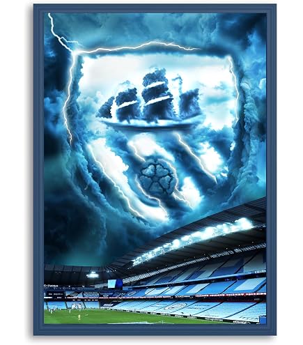 Produktbild von Plakat Mit Etihad Stadium, Manchester City