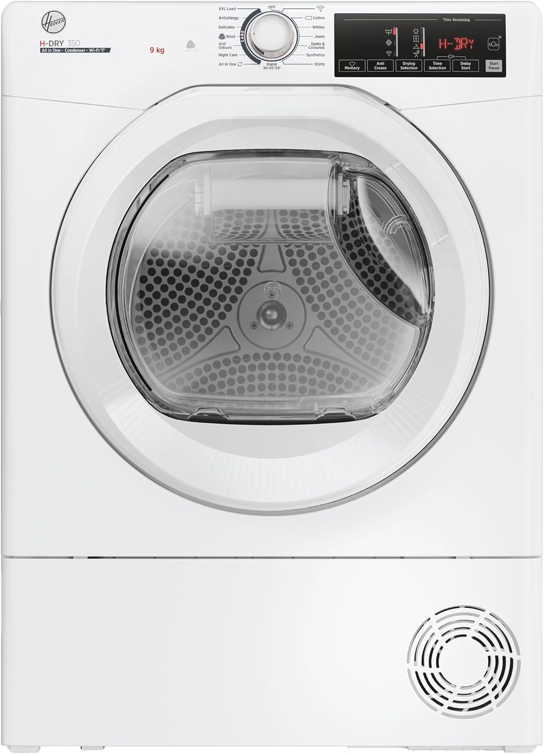 Hoover HREC9TE-80 9kg Condenser Tumble Dryer - White