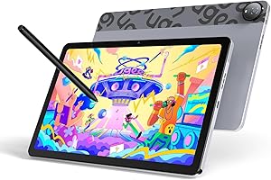 Ugee UT2 Fun Drawing Pad Standalone with 10.36 inch 2K Display and NanoMatte Finish, Portable Tablet with U-Pencil, 6GB+128GB, Android 14, 7000mAh, 8MP+8MP, Metal Body