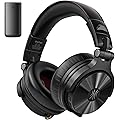 OneOdio Studio Max 2 Casque DJ sans Fil, Latence 9ms, Casque Monitoring Pro Circum-Auriculaire, Hi-Res LDAC, 120H, 4 Modes 2.4G/Bluetooth/Filaire pour Studio/Mixage/Clavier