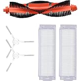 Ozemtek Beyaz Mi Robot Vacuum Mop Pro/Vacuum Mop P Model Numarası Stytj02ym Uyumlu Fır&ccedil;a,Filtre Yedek Par&ccedil;a Aksesuar Seti-5 P