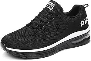 Sotirsvs Air Zapatillas de Running para Hombre Mujer Zapatos para Correr y Asfalto Aire Libre y Deportes Calzado Ligeros y Transpirables 34-46 EU