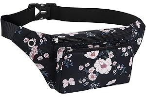 HAWEE Elegante Marsupio Sportivo Cintura Corsa Leggero Unisex Marsupio Corsa Multicolor Esecuzione Pouch con Cintura Regolabile e Jack per Cuffie per Uomo Donna Corsa Jogging Ciclismo Escursionismo